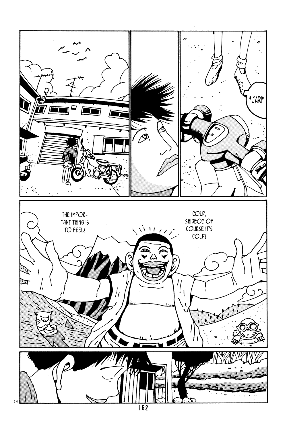 Hanaotoko Chapter 35.2 page 14 - Chapter 35 v2 : In preparation for the adventure that will start tommorow, Part 2