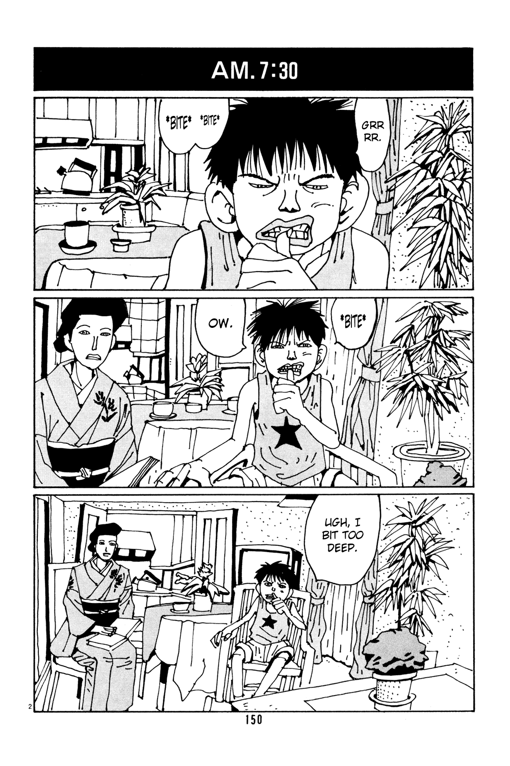 Hanaotoko Chapter 35.2 page 2 - Chapter 35 v2 : In preparation for the adventure that will start tommorow, Part 2