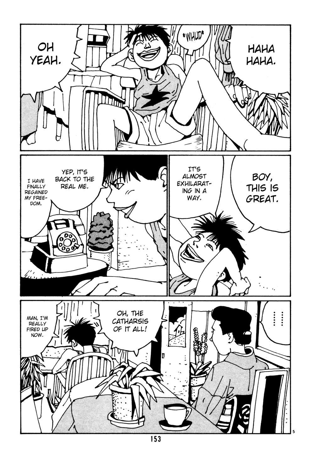 Hanaotoko Chapter 35.2 page 5 - Chapter 35 v2 : In preparation for the adventure that will start tommorow, Part 2