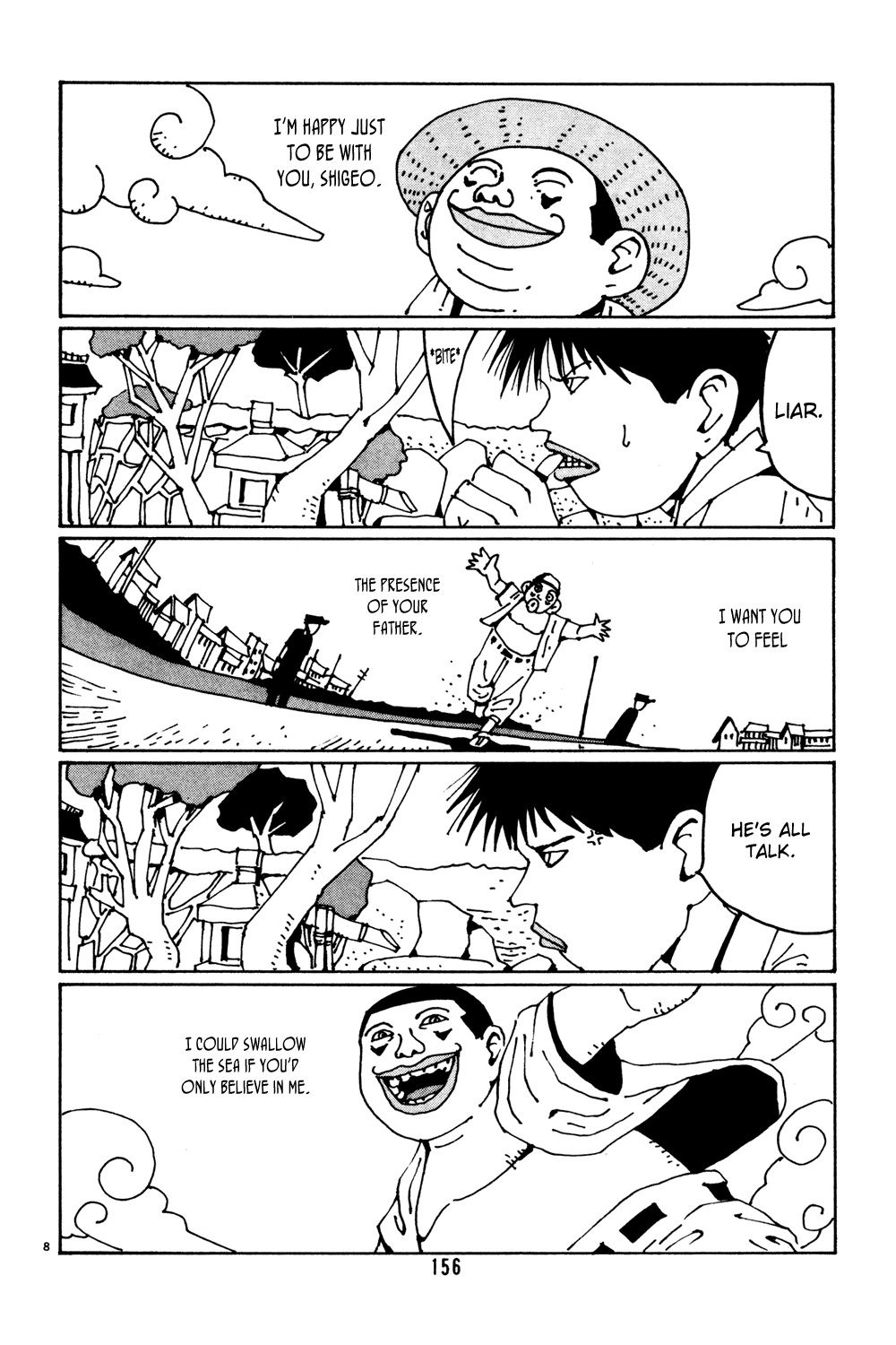 Hanaotoko Chapter 35.2 page 8 - Chapter 35 v2 : In preparation for the adventure that will start tommorow, Part 2