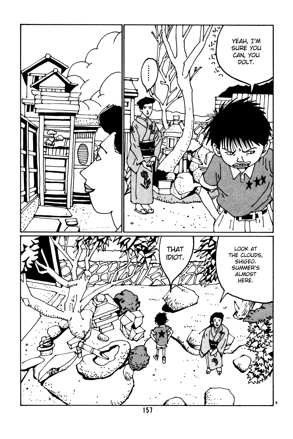 Hanaotoko Chapter 35.2 page 9 - Chapter 35 v2 : In preparation for the adventure that will start tommorow, Part 2