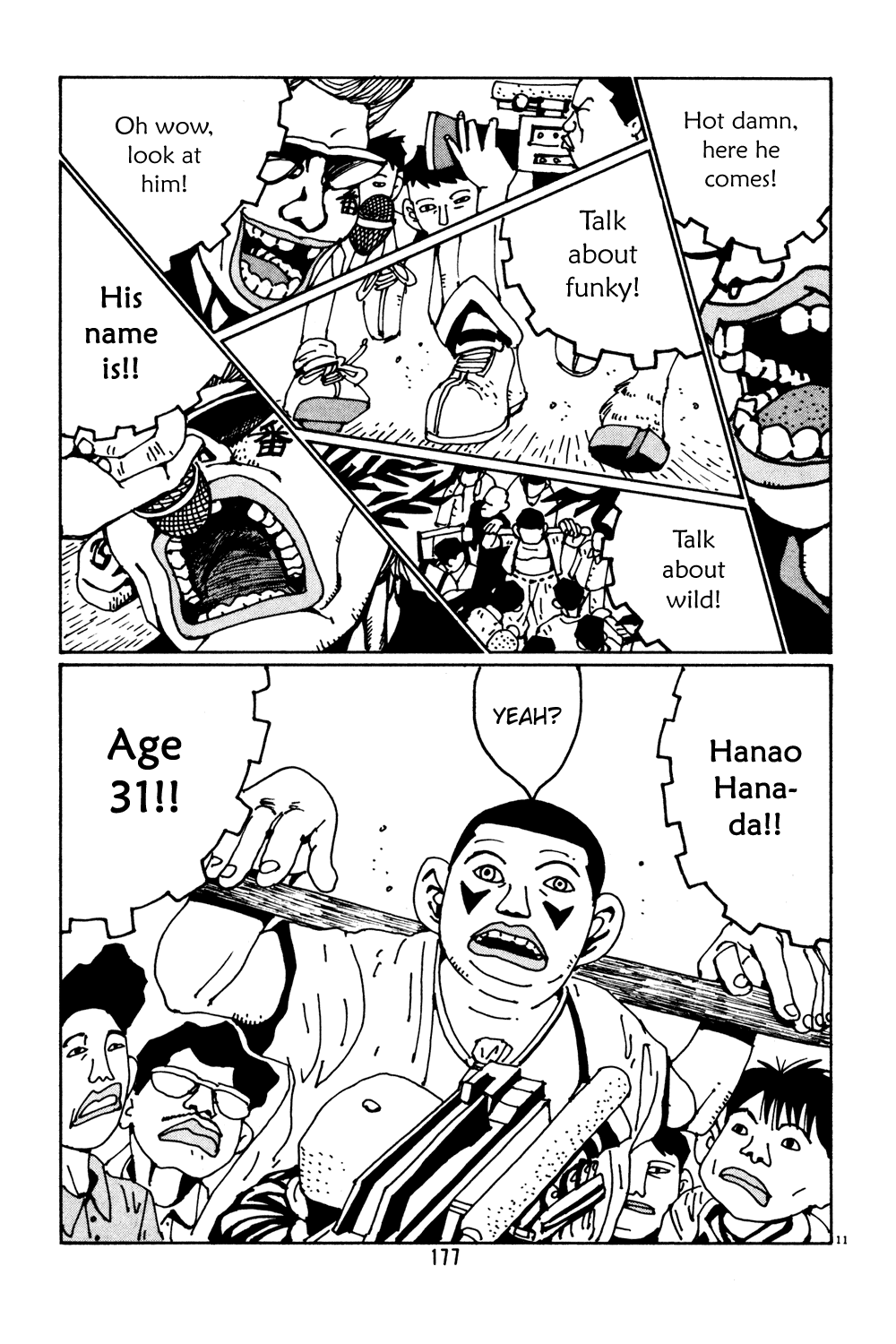Hanaotoko Chapter 36.2 page 11 - Chapter 36 v2 : Let's Go My Crazy Papa