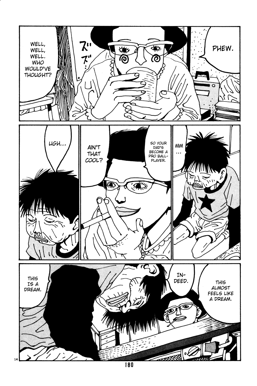 Hanaotoko Chapter 36.2 page 14 - Chapter 36 v2 : Let's Go My Crazy Papa