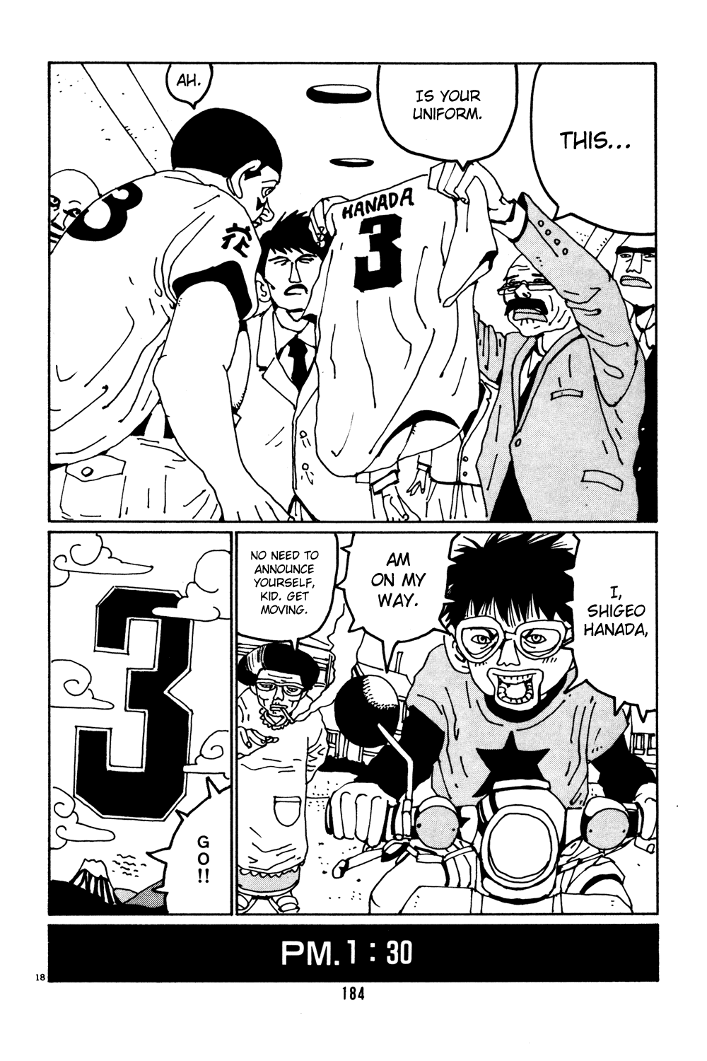 Hanaotoko Chapter 36.2 page 18 - Chapter 36 v2 : Let's Go My Crazy Papa