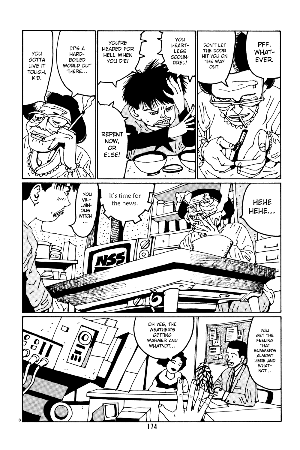 Hanaotoko Chapter 36.2 page 8 - Chapter 36 v2 : Let's Go My Crazy Papa