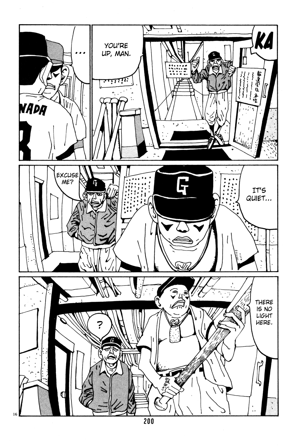 Hanaotoko Chapter 37.2 page 16 - Chapter 37 v2 : Sadaharu Races Forward