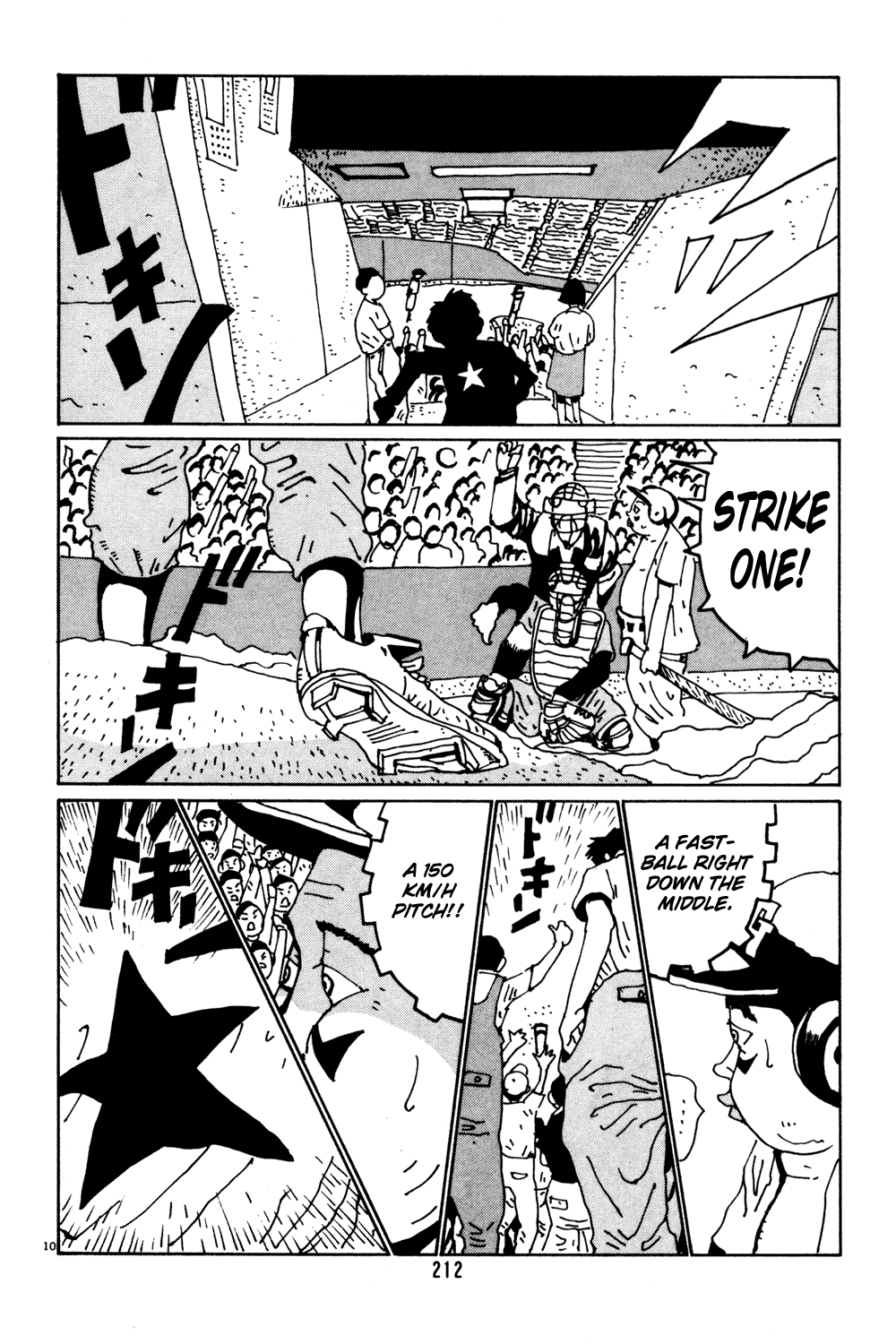 Hanaotoko Chapter 38.2 page 10 - Chapter 38 v2 : Two Outs with the Bases Loaded Under the Blue Sky