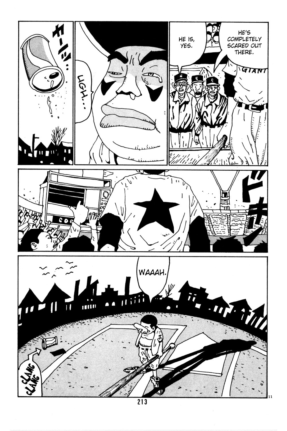 Hanaotoko Chapter 38.2 page 11 - Chapter 38 v2 : Two Outs with the Bases Loaded Under the Blue Sky