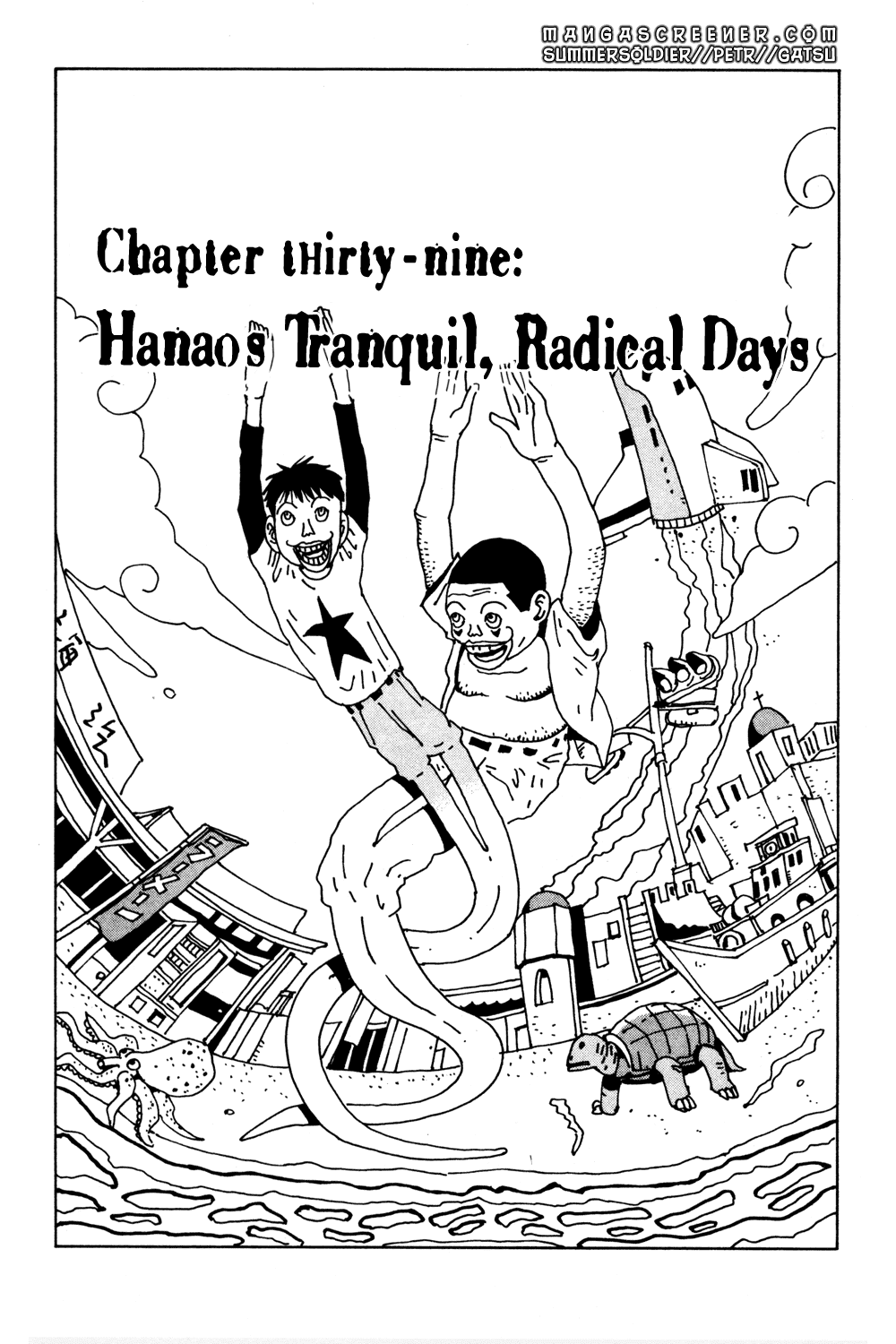 Hanaotoko Chapter 39.2 page 1 - Chapter 39 v2 : Hanao's Tranquil, Radical Days