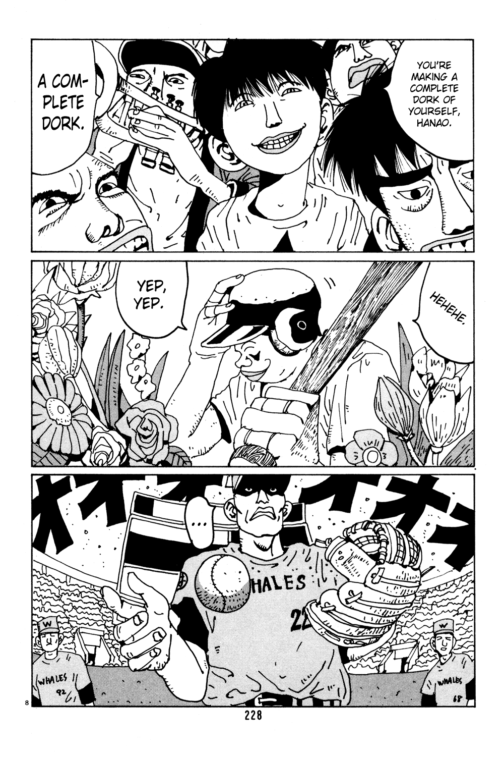 Hanaotoko Chapter 39.2 page 8 - Chapter 39 v2 : Hanao's Tranquil, Radical Days