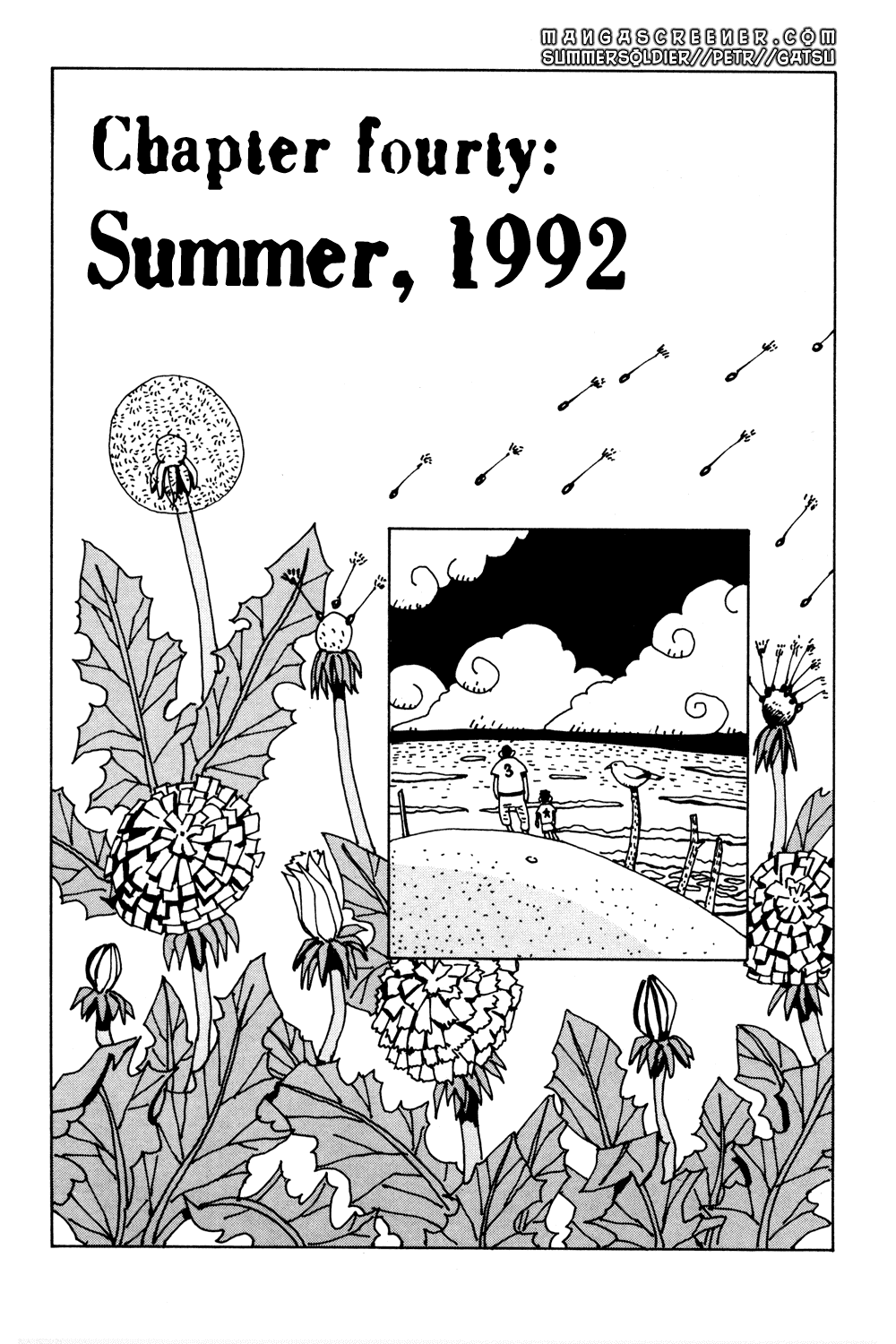 Hanaotoko Chapter 40.2 page 1 - Chapter 40 v2 : Summer, 1992 [End]