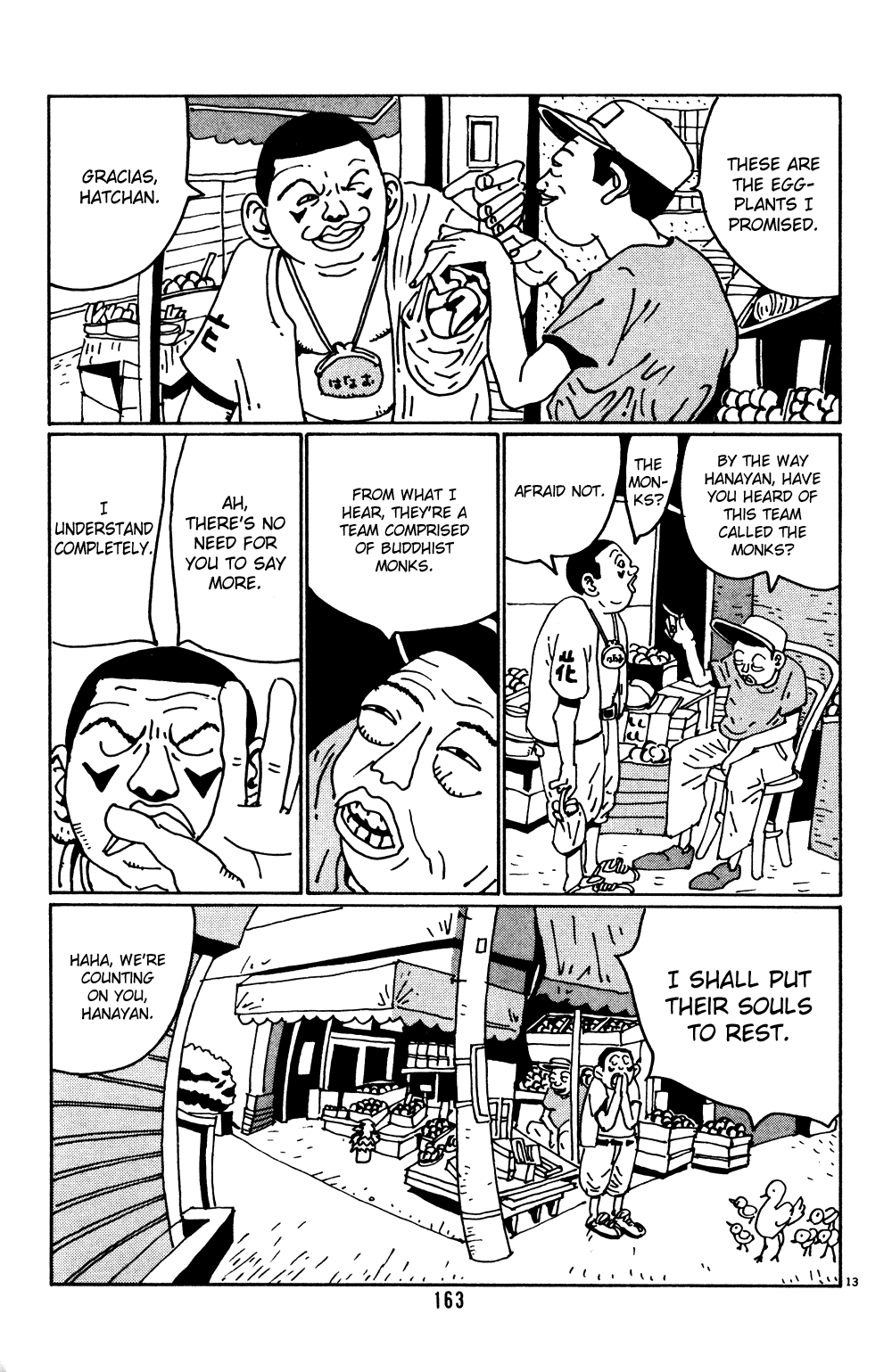 Hanaotoko Chapter 9.2 page 13 - Chapter 9 v2 : In preparation for the adventure that will start tommorow, part 1.