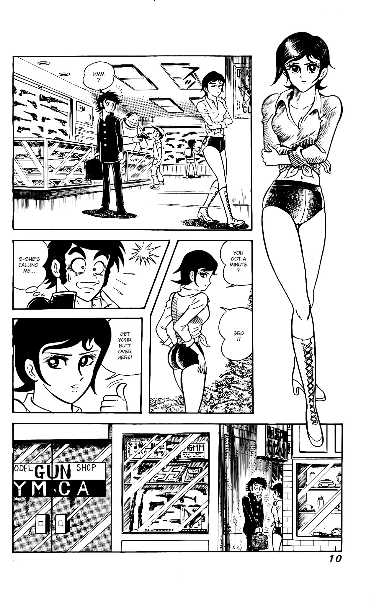 Hanappe Bazooka Chapter 1.2 page 14 - Chapter 1 v2 : The Approach: Three Wishes