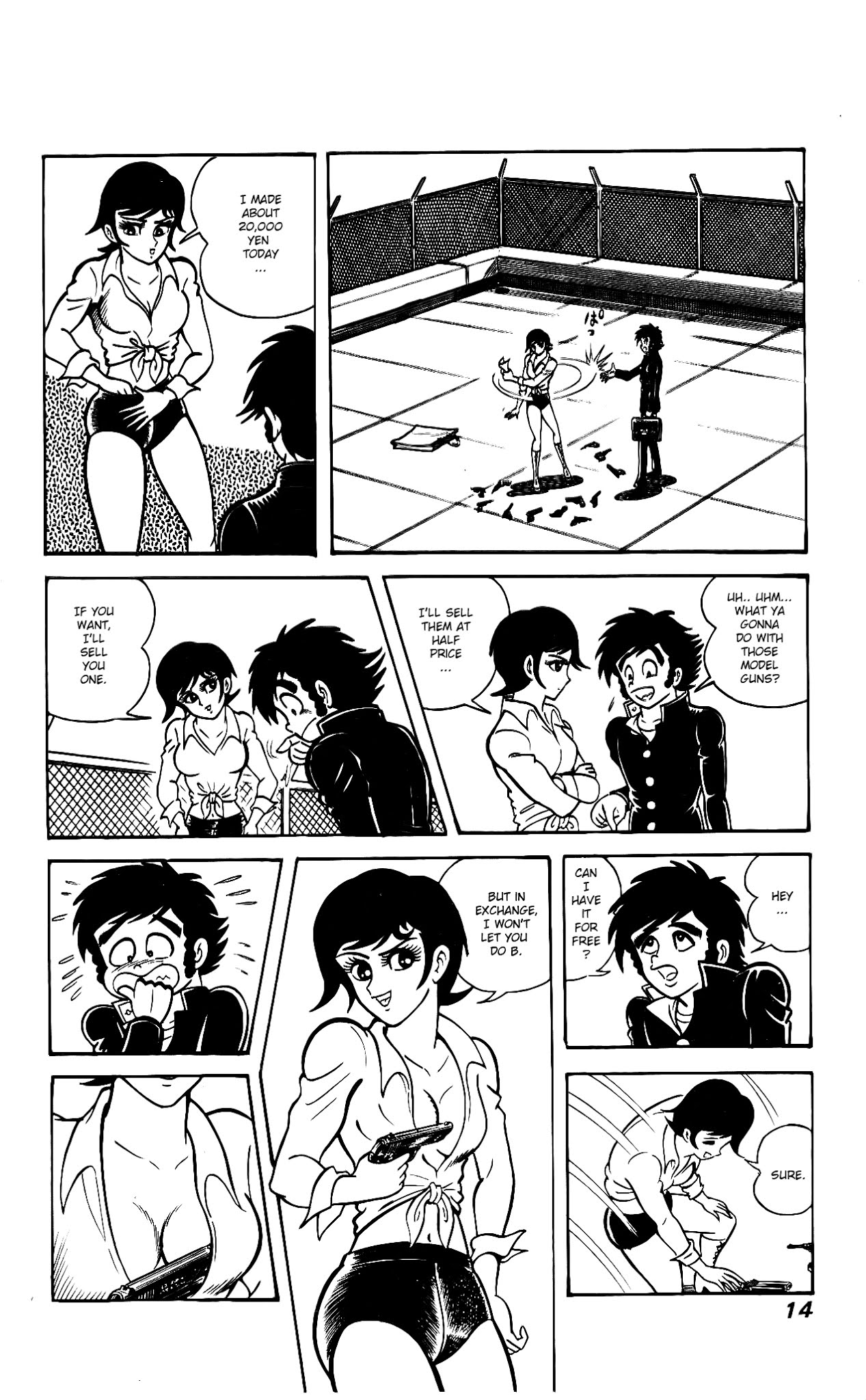 Hanappe Bazooka Chapter 1.2 page 18 - Chapter 1 v2 : The Approach: Three Wishes