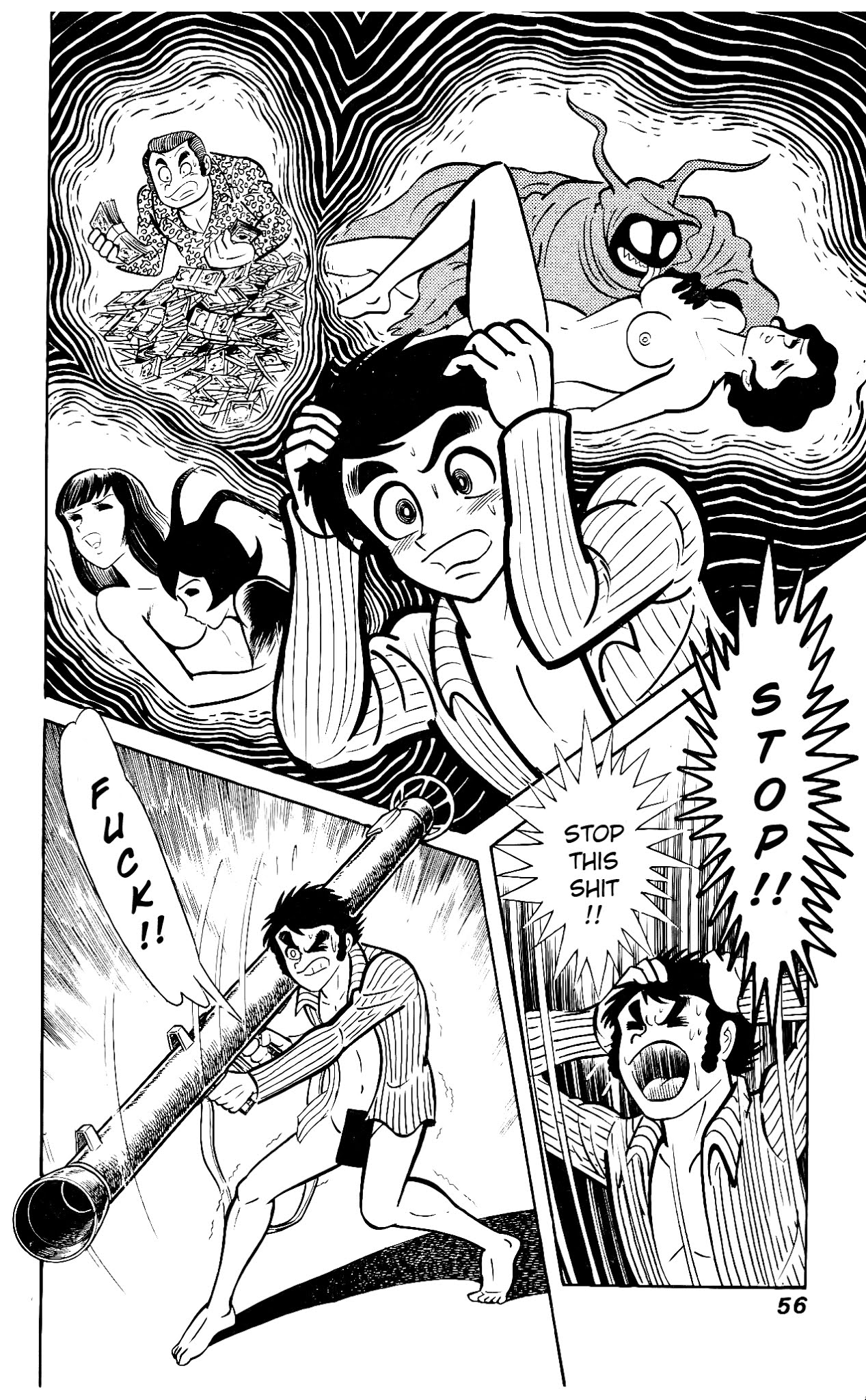 Hanappe Bazooka Chapter 1.2 page 60 - Chapter 1 v2 : The Approach: Three Wishes