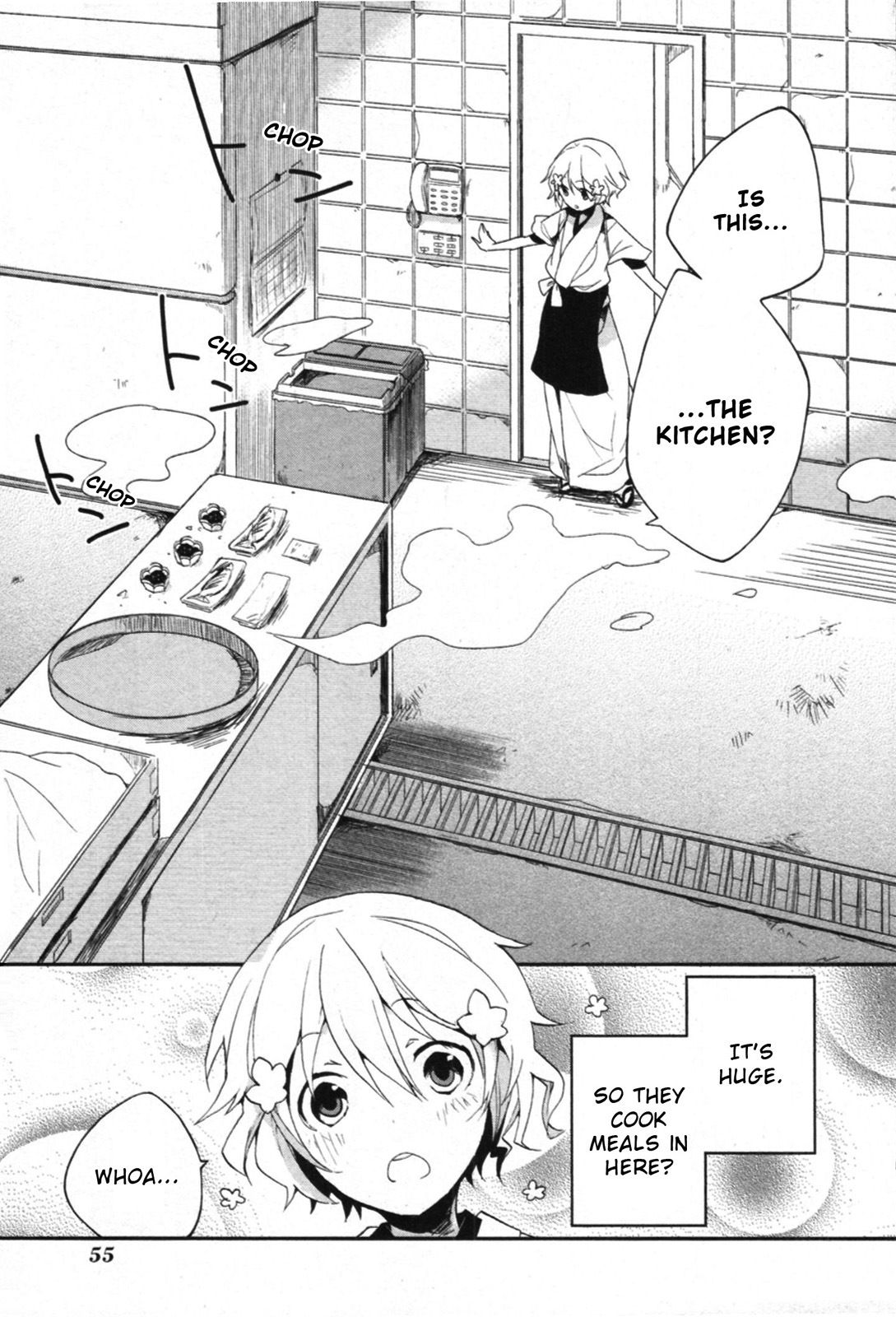Hanasaku Iroha Chapter 2 page 11 - Chapter 2: I've Begun Working at the Inn!