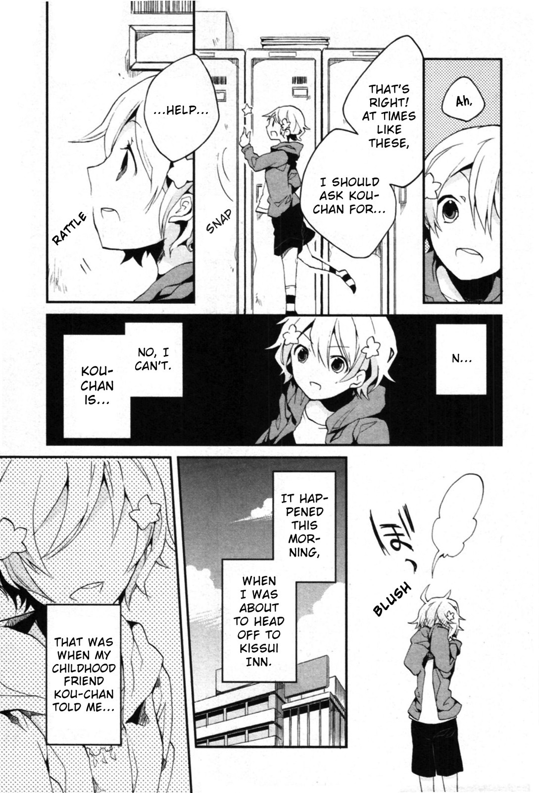 Hanasaku Iroha Chapter 2 page 21 - Chapter 2: I've Begun Working at the Inn!