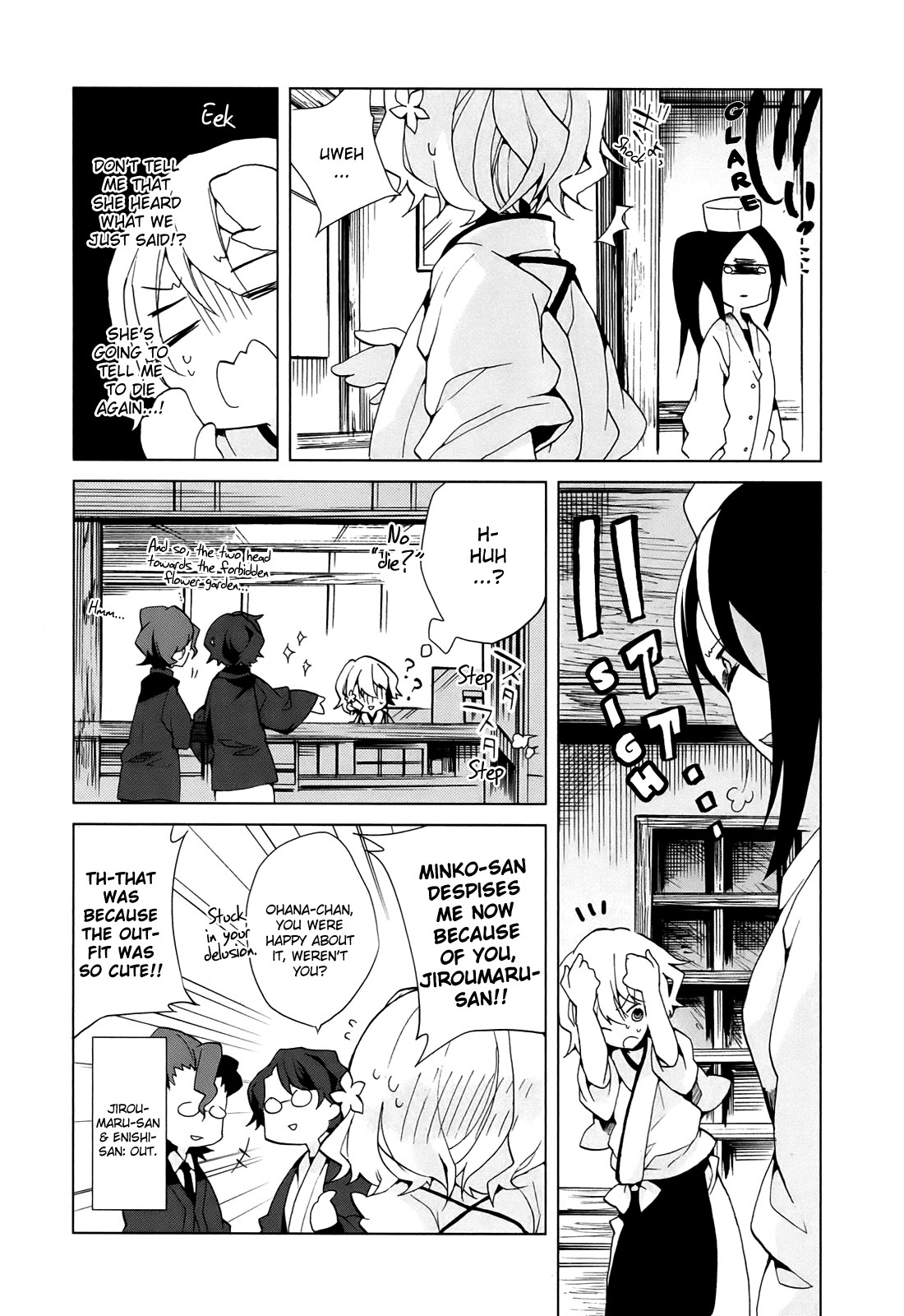 Hanasaku Iroha Chapter 5 page 15 - Chapter 5: Minchi vs. Sannakji