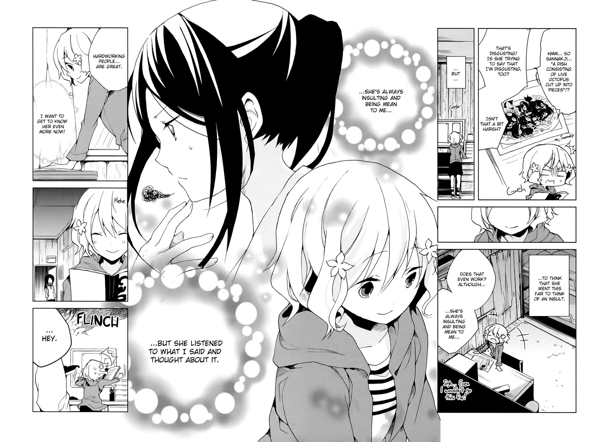 Hanasaku Iroha Chapter 5 page 27 - Chapter 5: Minchi vs. Sannakji