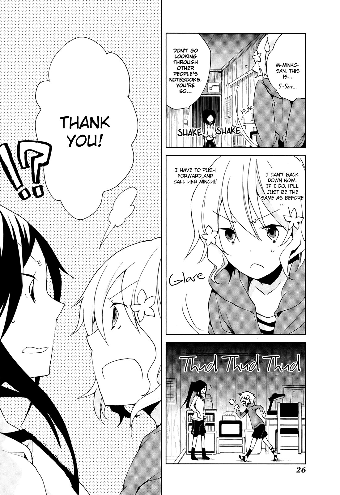 Hanasaku Iroha Chapter 5 page 28 - Chapter 5: Minchi vs. Sannakji