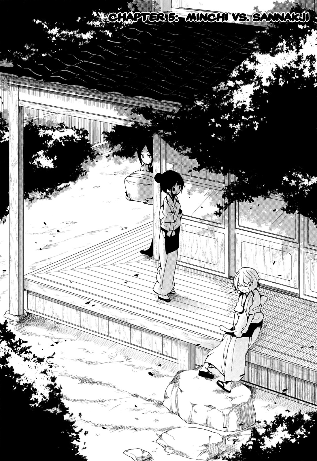 Hanasaku Iroha Chapter 5 page 9 - Chapter 5: Minchi vs. Sannakji
