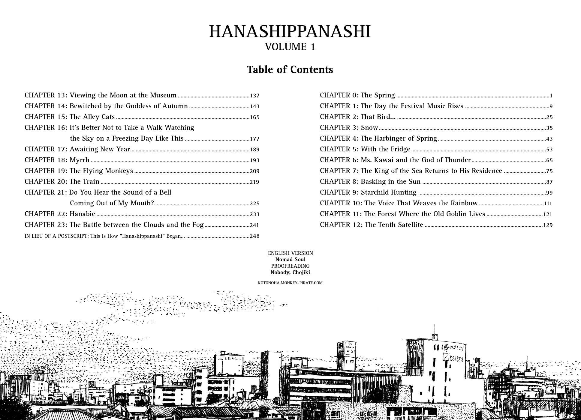 Hanashippanashi Chapter 0 page 7 - Chapter 0: The Spring
