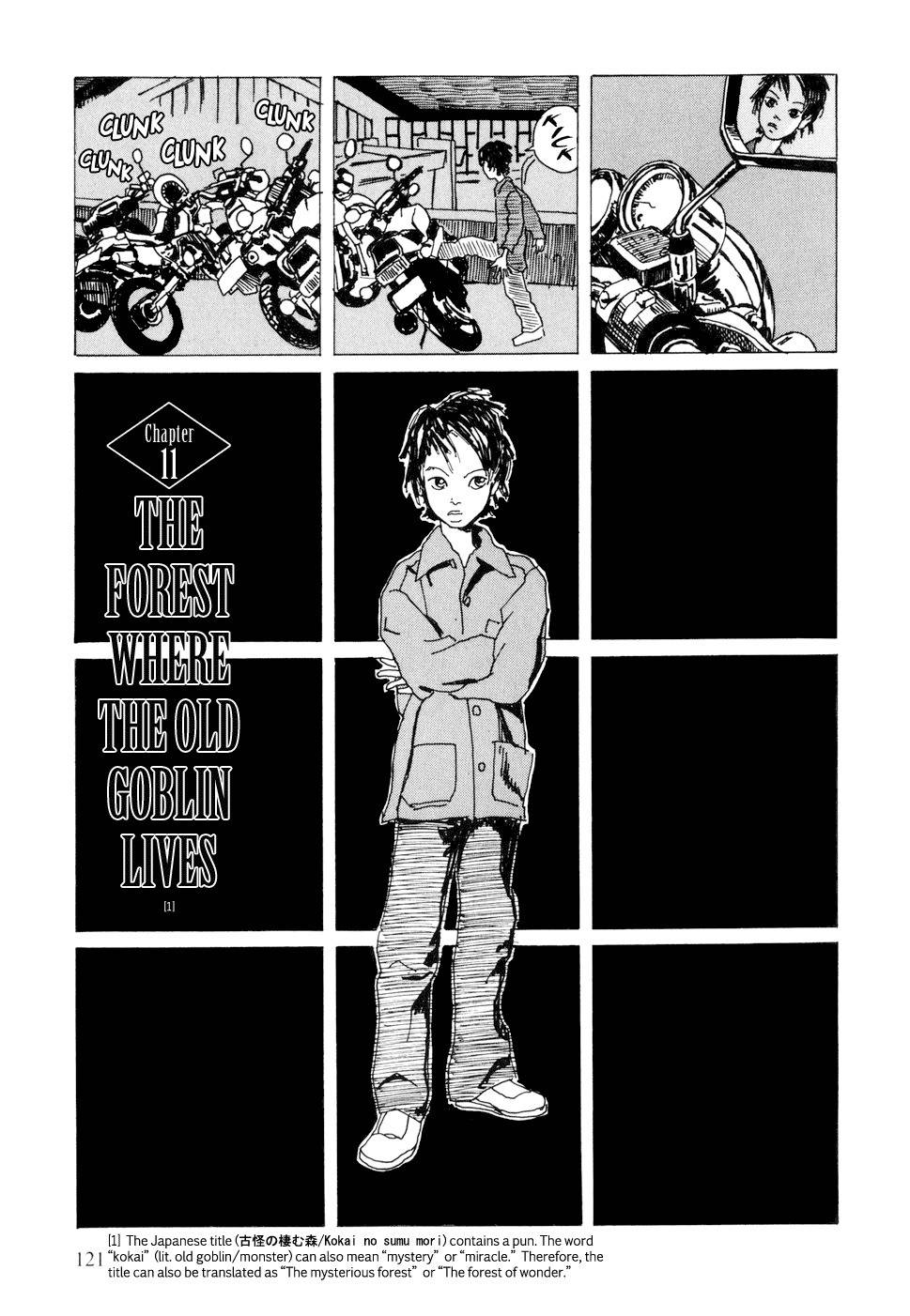 Hanashippanashi Chapter 11 page 1 - Chapter 11: The Forest Where the Old Goblin Lives