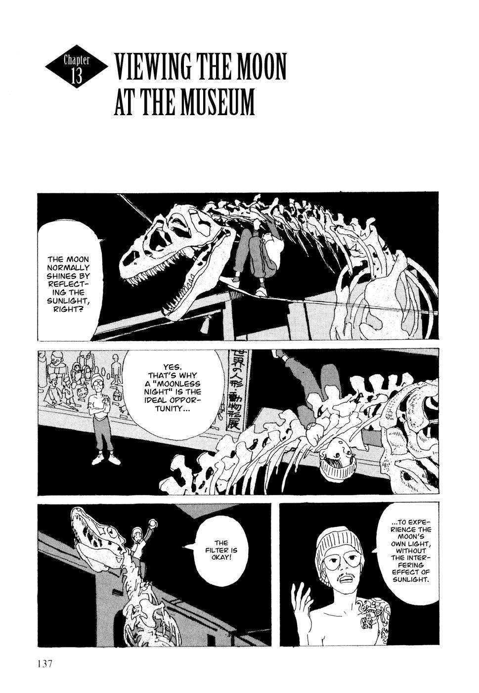 Hanashippanashi Chapter 13 page 1 - Chapter 13: Viewing the Moon at the Museum