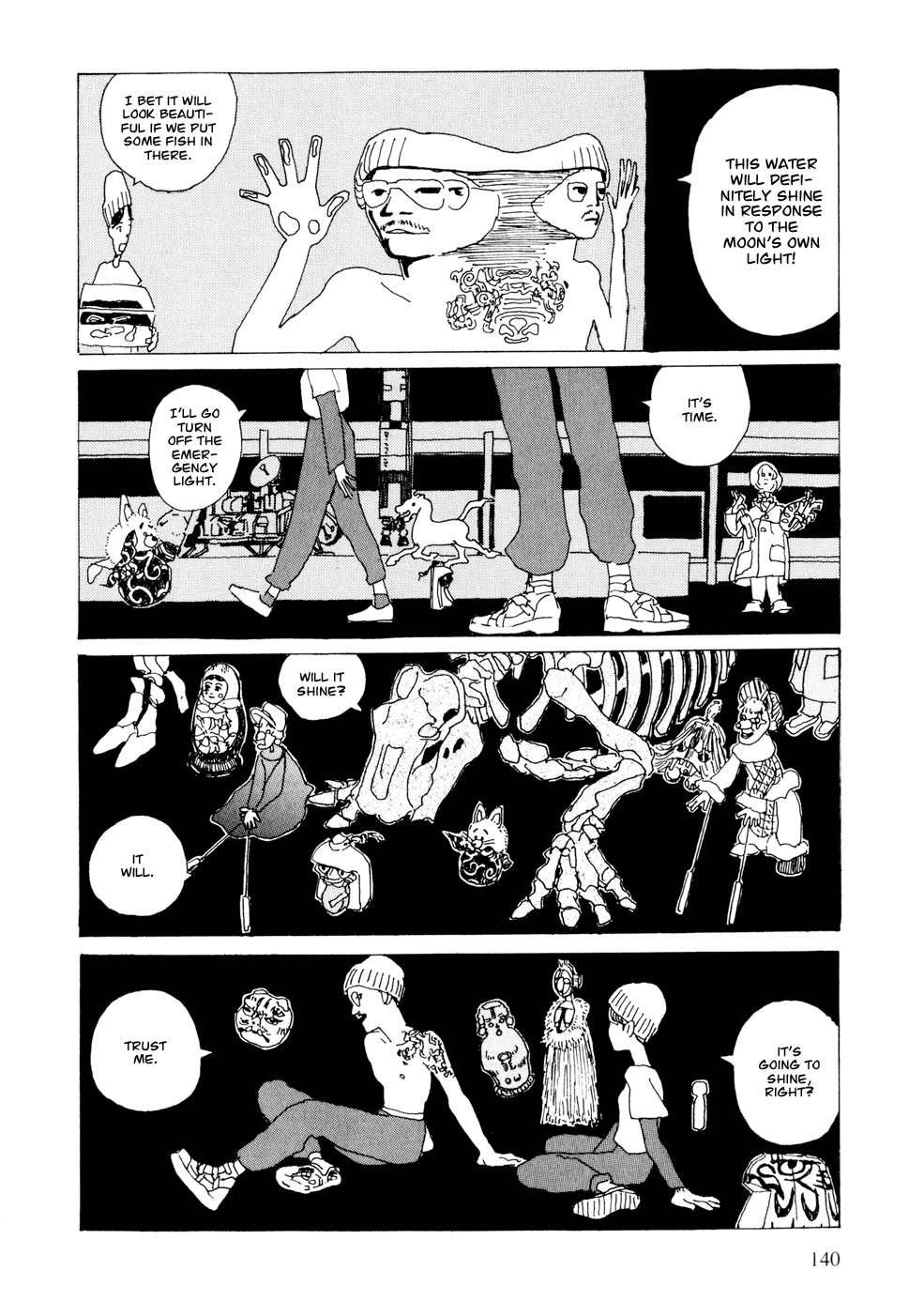 Hanashippanashi Chapter 13 page 4 - Chapter 13: Viewing the Moon at the Museum