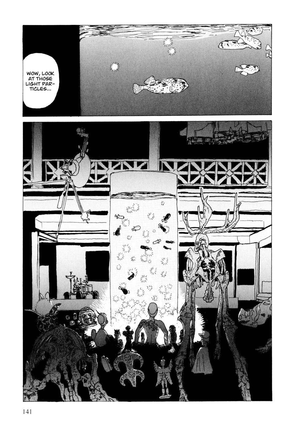 Hanashippanashi Chapter 13 page 5 - Chapter 13: Viewing the Moon at the Museum