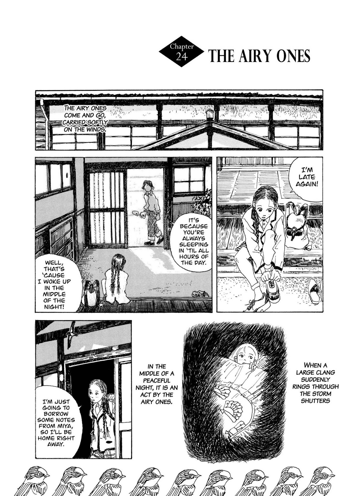 Hanashippanashi Chapter 24 page 5 - Chapter 24: The Airy Ones