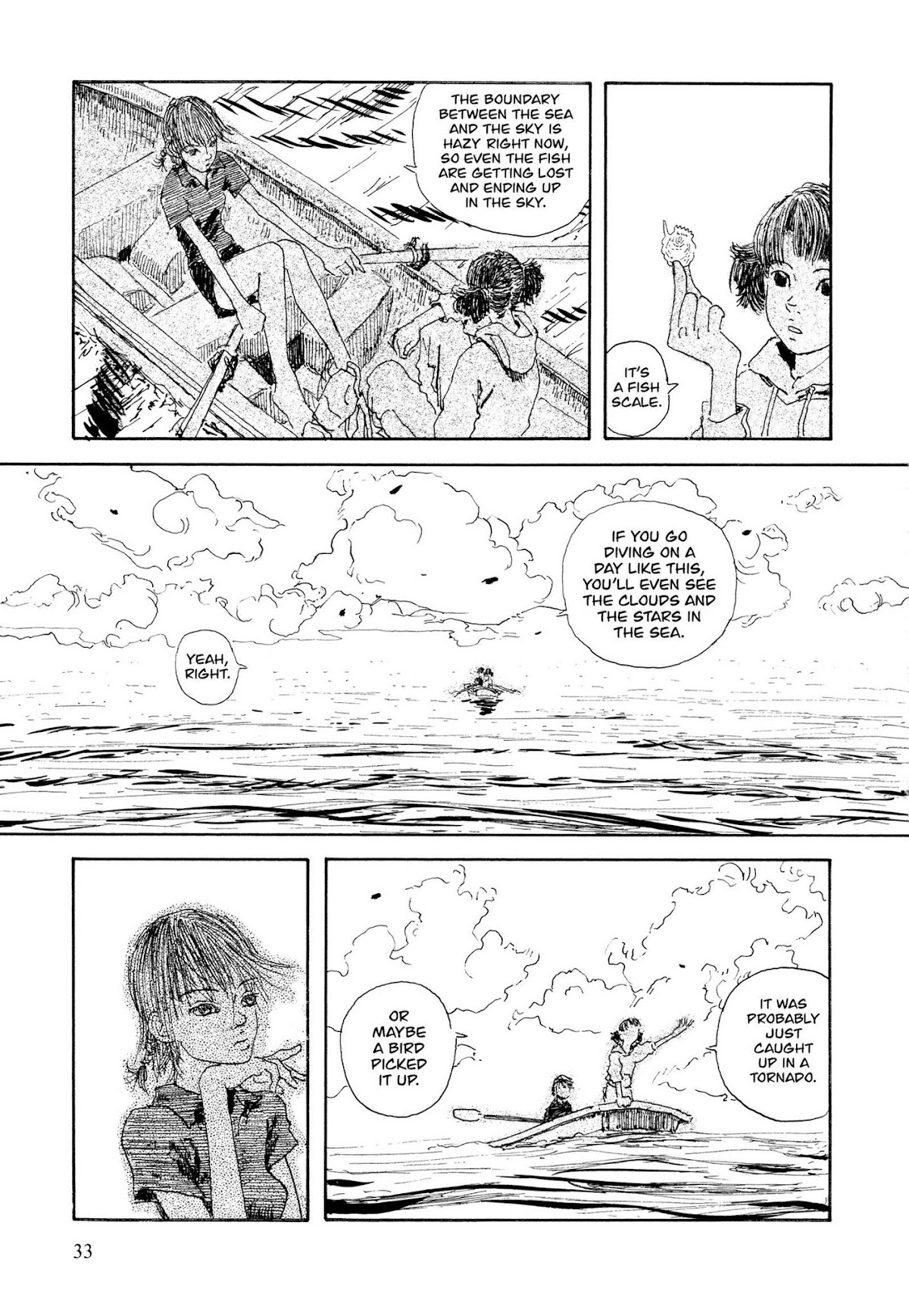 Hanashippanashi Chapter 26 page 5 - Chapter 26: The Boundary Between Sea and Sky