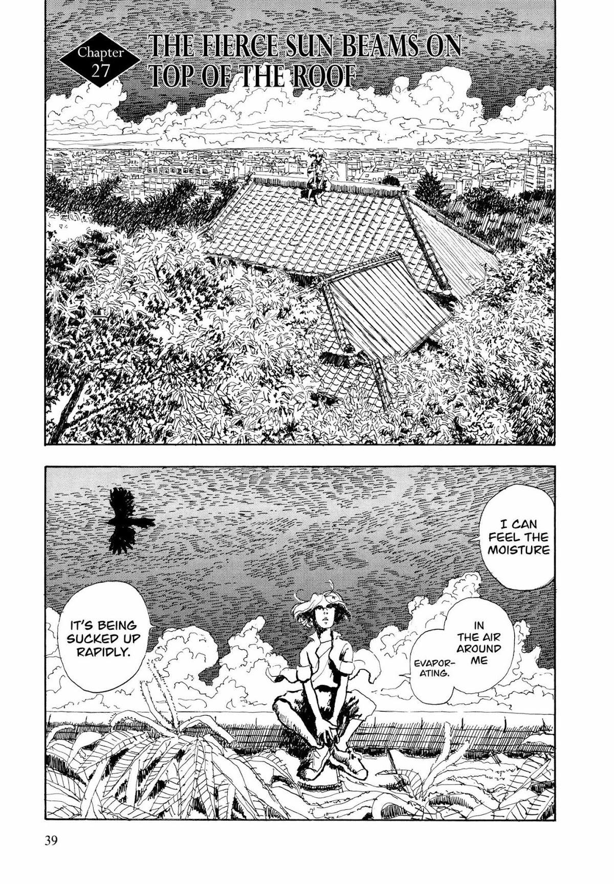 Hanashippanashi Chapter 27 page 1 - Chapter 27: The Fierce Sun Beams on Top of the Roof