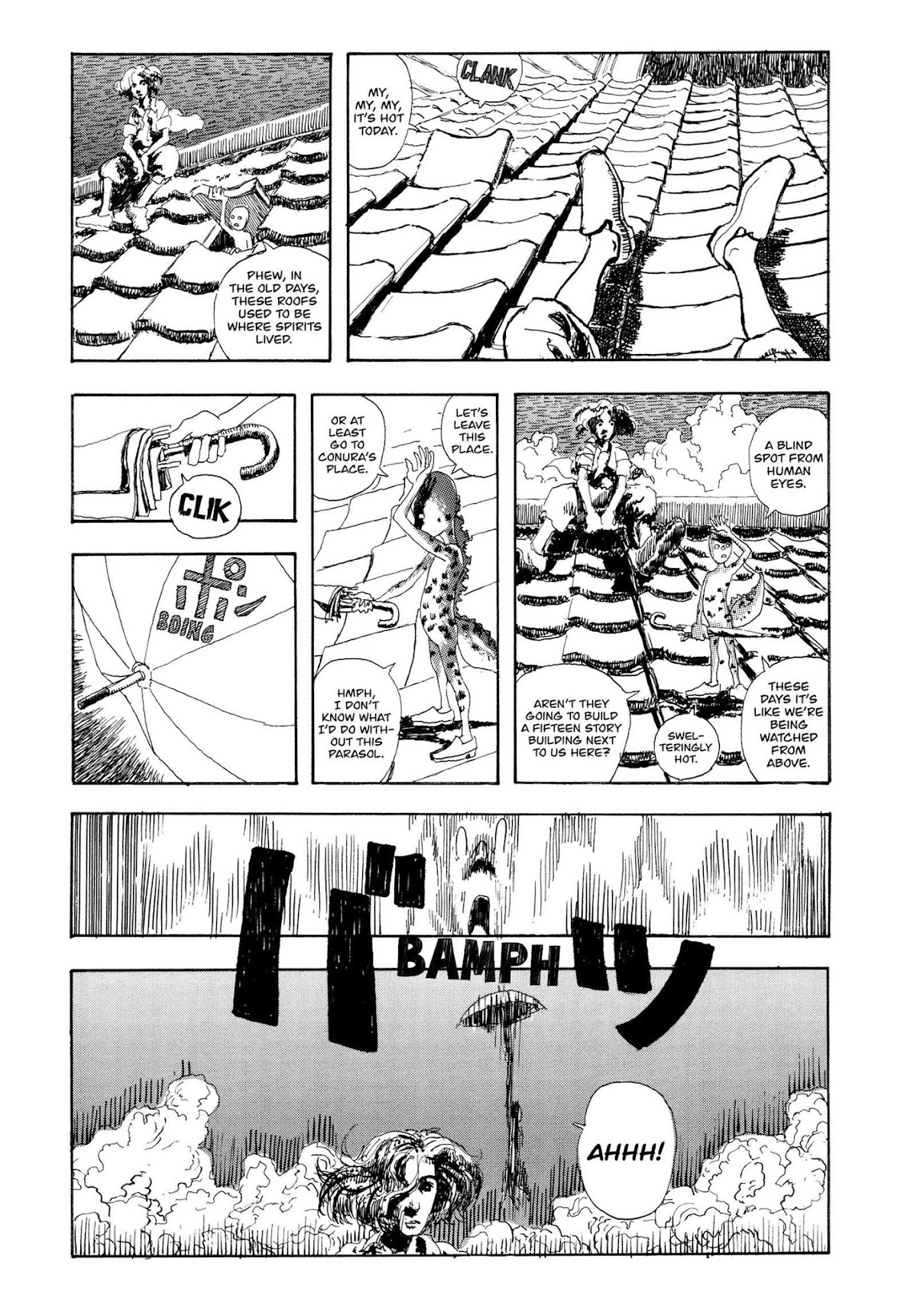 Hanashippanashi Chapter 27 page 3 - Chapter 27: The Fierce Sun Beams on Top of the Roof