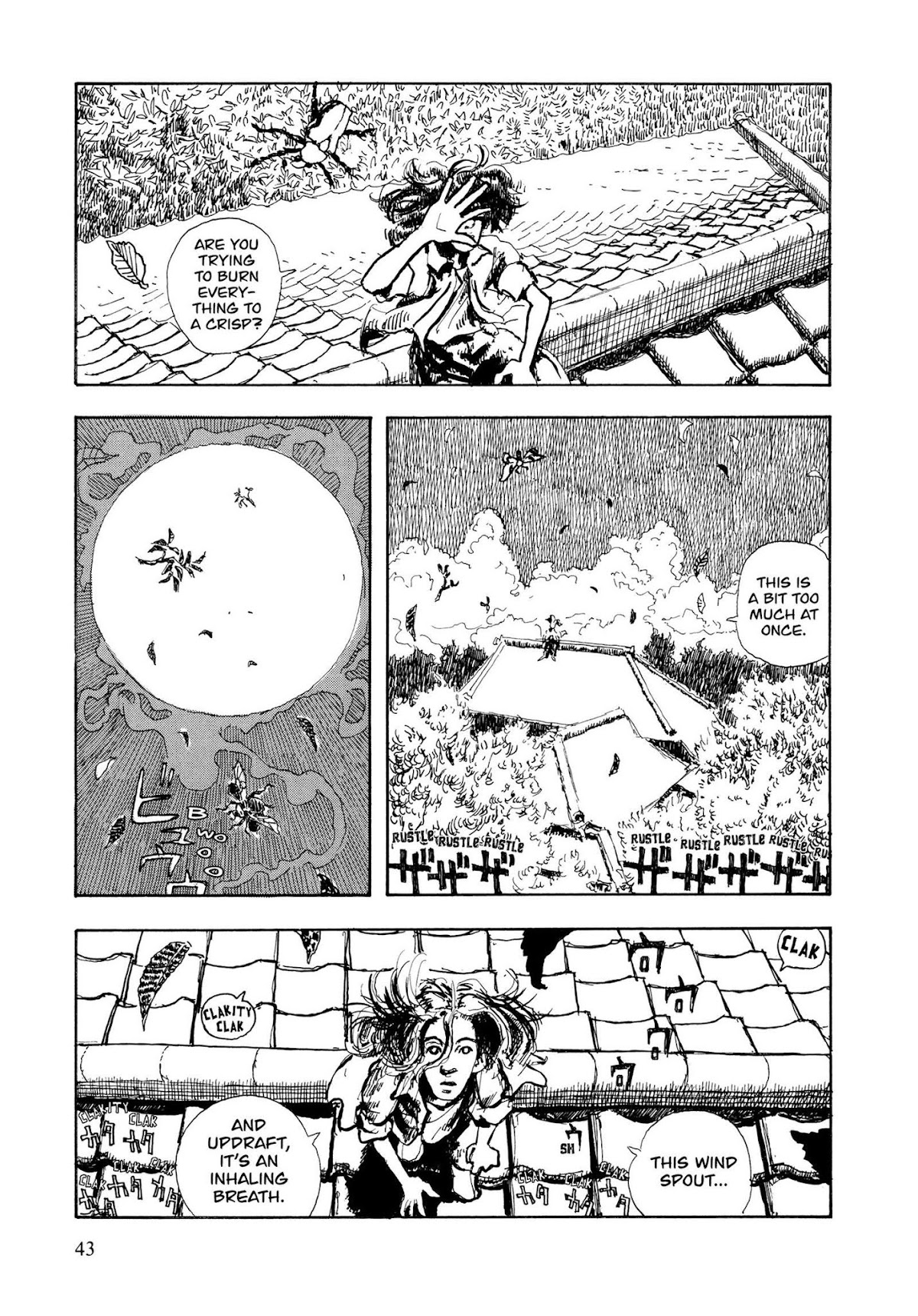 Hanashippanashi Chapter 27 page 5 - Chapter 27: The Fierce Sun Beams on Top of the Roof