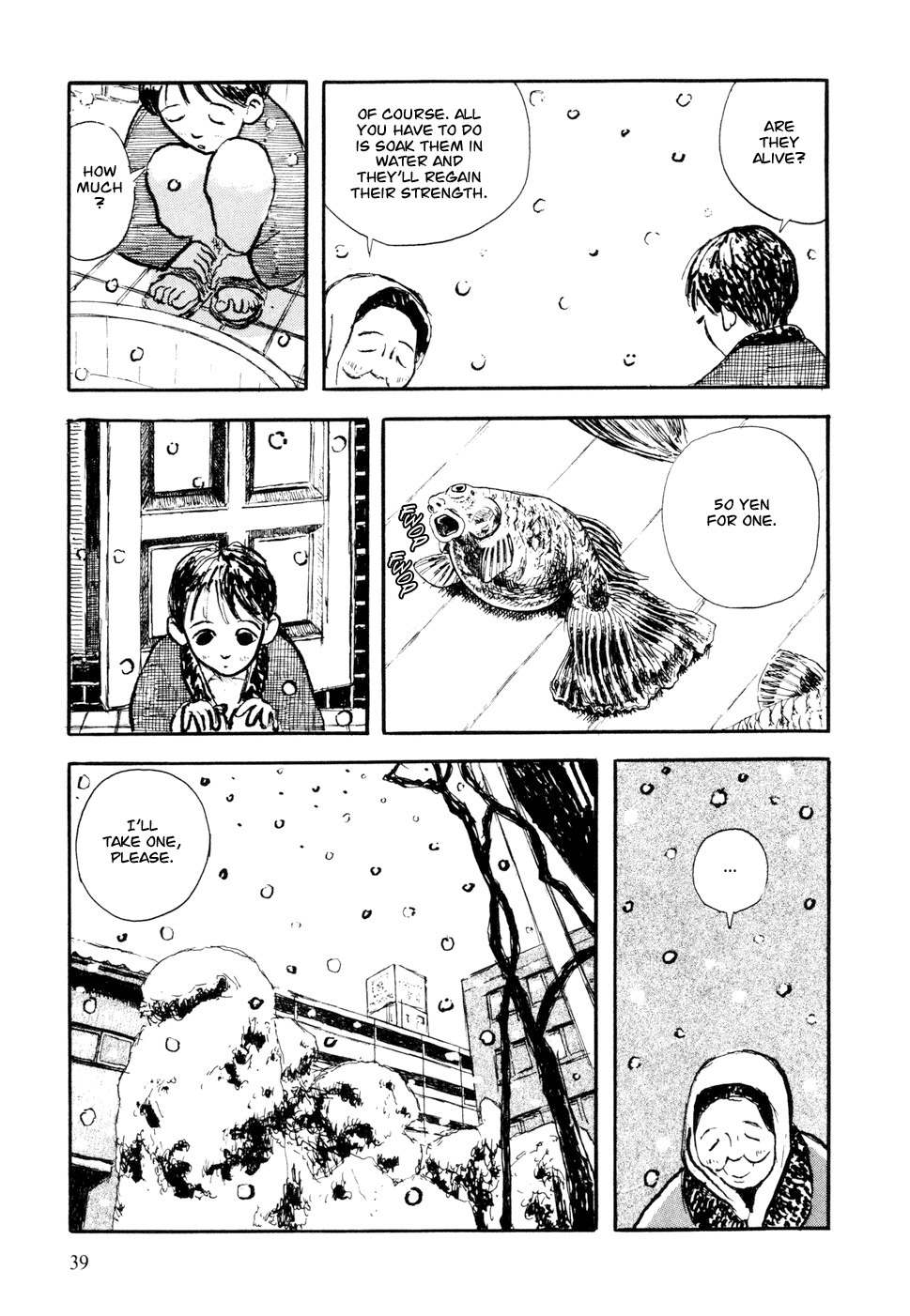 Hanashippanashi Chapter 3 page 5 - Chapter 3: Snow