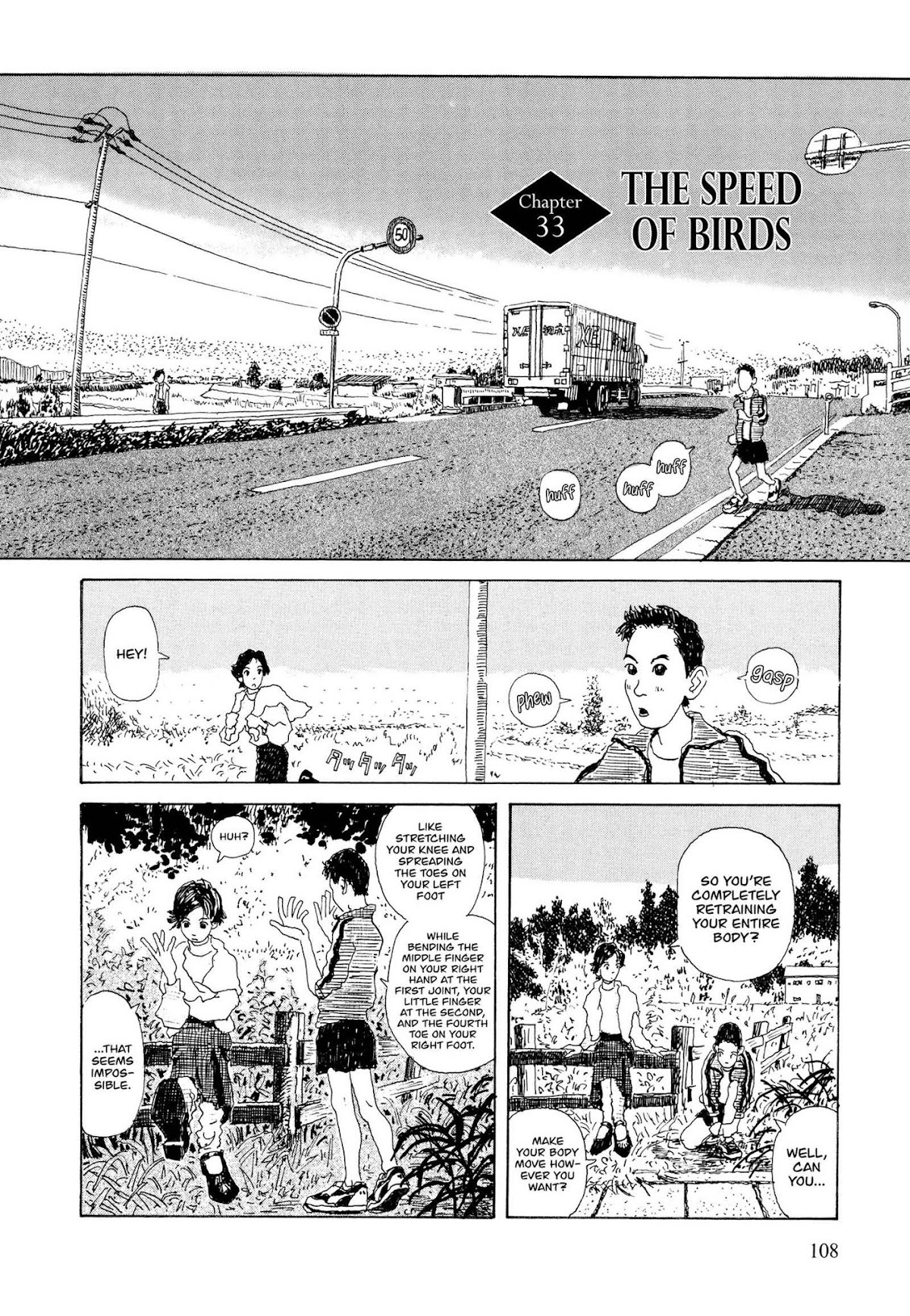 Hanashippanashi Chapter 33 page 1 - Chapter 33: The Speed of Birds