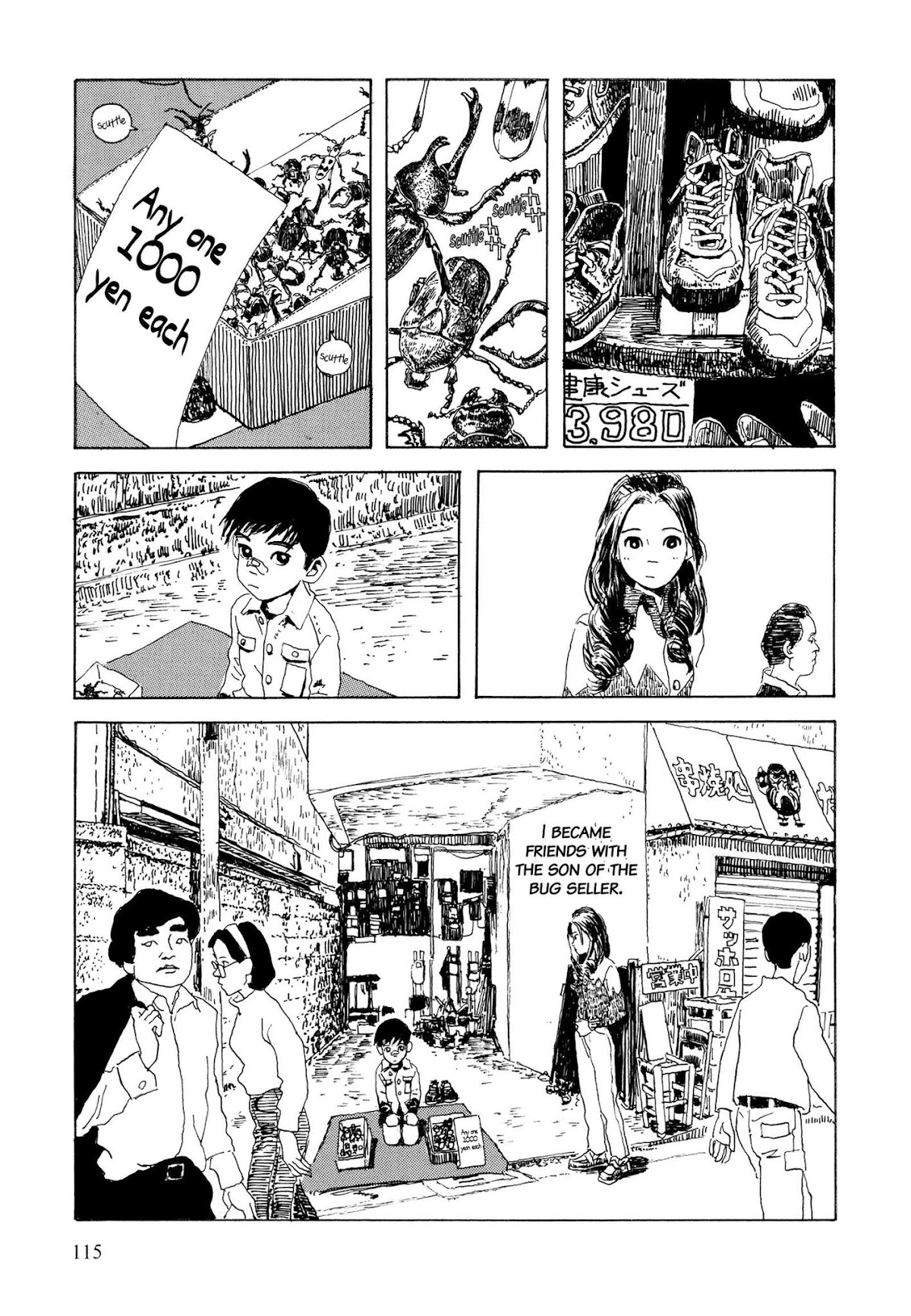 Hanashippanashi Chapter 34 page 3 - Chapter 34: Selling Bugs