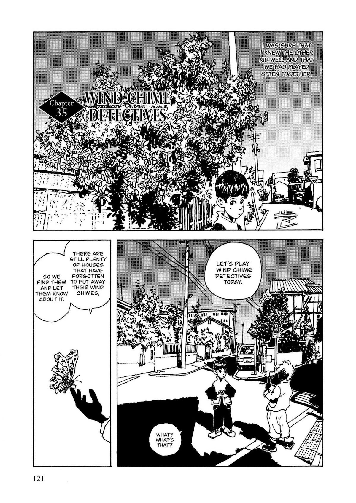 Hanashippanashi Chapter 35 page 1 - Chapter 35: Wind Chime Detectives