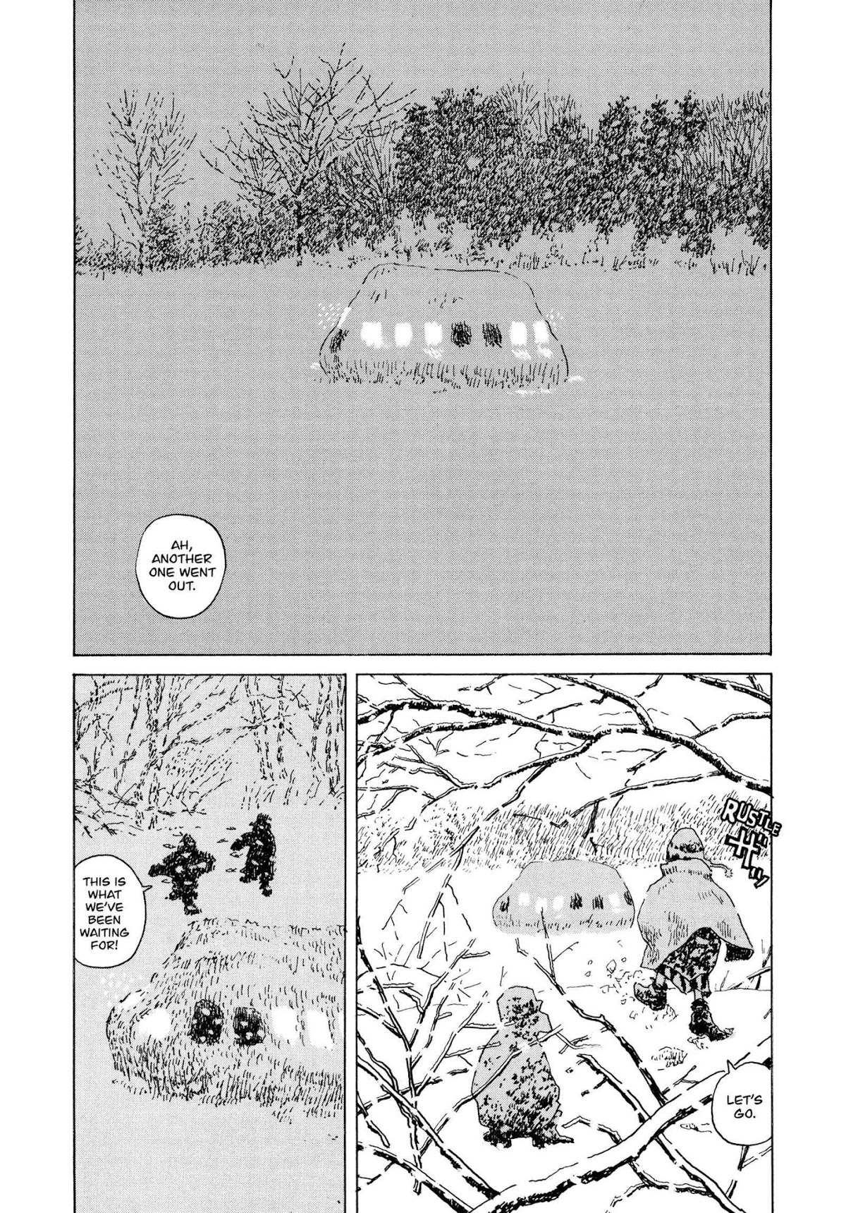 Hanashippanashi Chapter 38 page 10 - Chapter 38: Snow Lantern