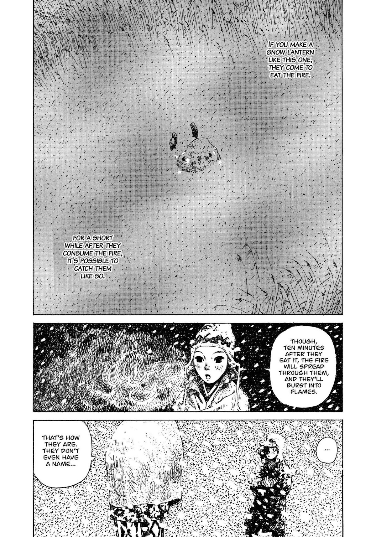 Hanashippanashi Chapter 38 page 12 - Chapter 38: Snow Lantern