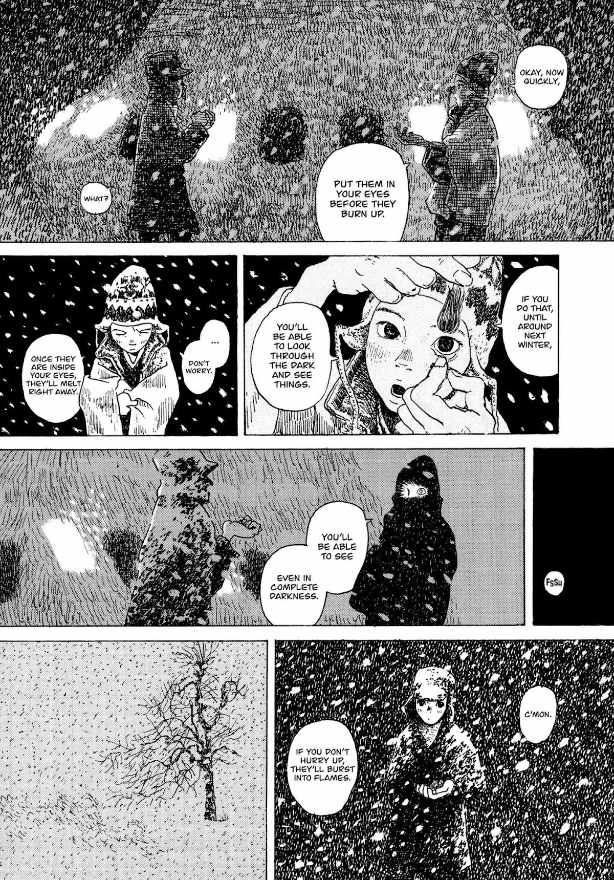 Hanashippanashi Chapter 38 page 13 - Chapter 38: Snow Lantern