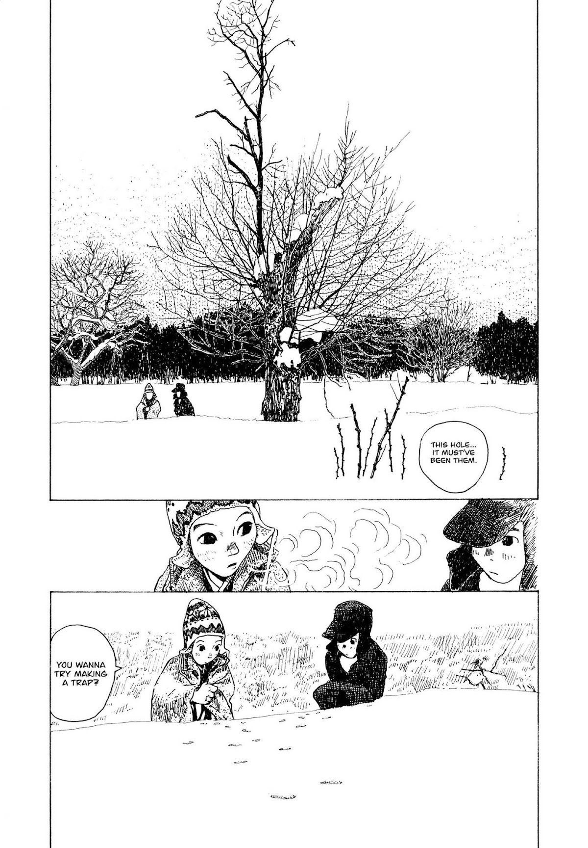 Hanashippanashi Chapter 38 page 3 - Chapter 38: Snow Lantern