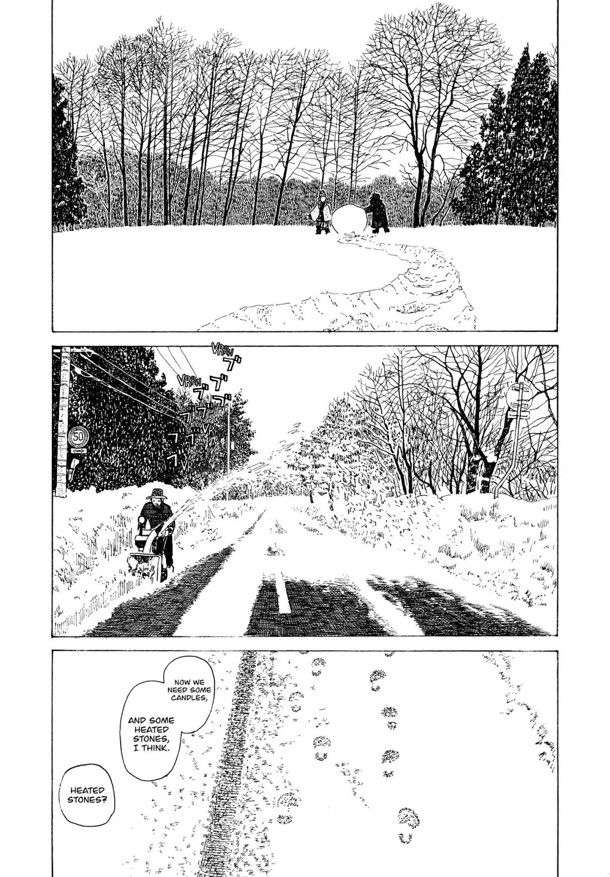 Hanashippanashi Chapter 38 page 4 - Chapter 38: Snow Lantern