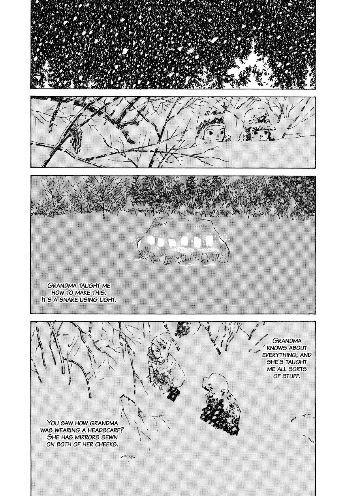 Hanashippanashi Chapter 38 page 8 - Chapter 38: Snow Lantern