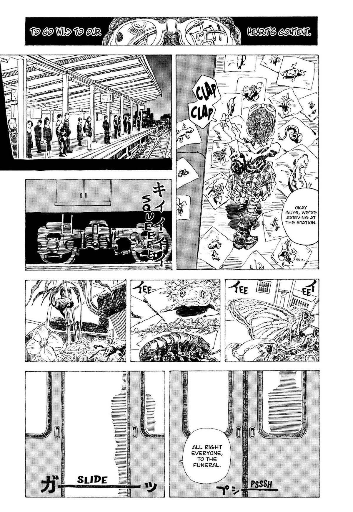 Hanashippanashi Chapter 39 page 11 - Chapter 39: Funeral Goers
