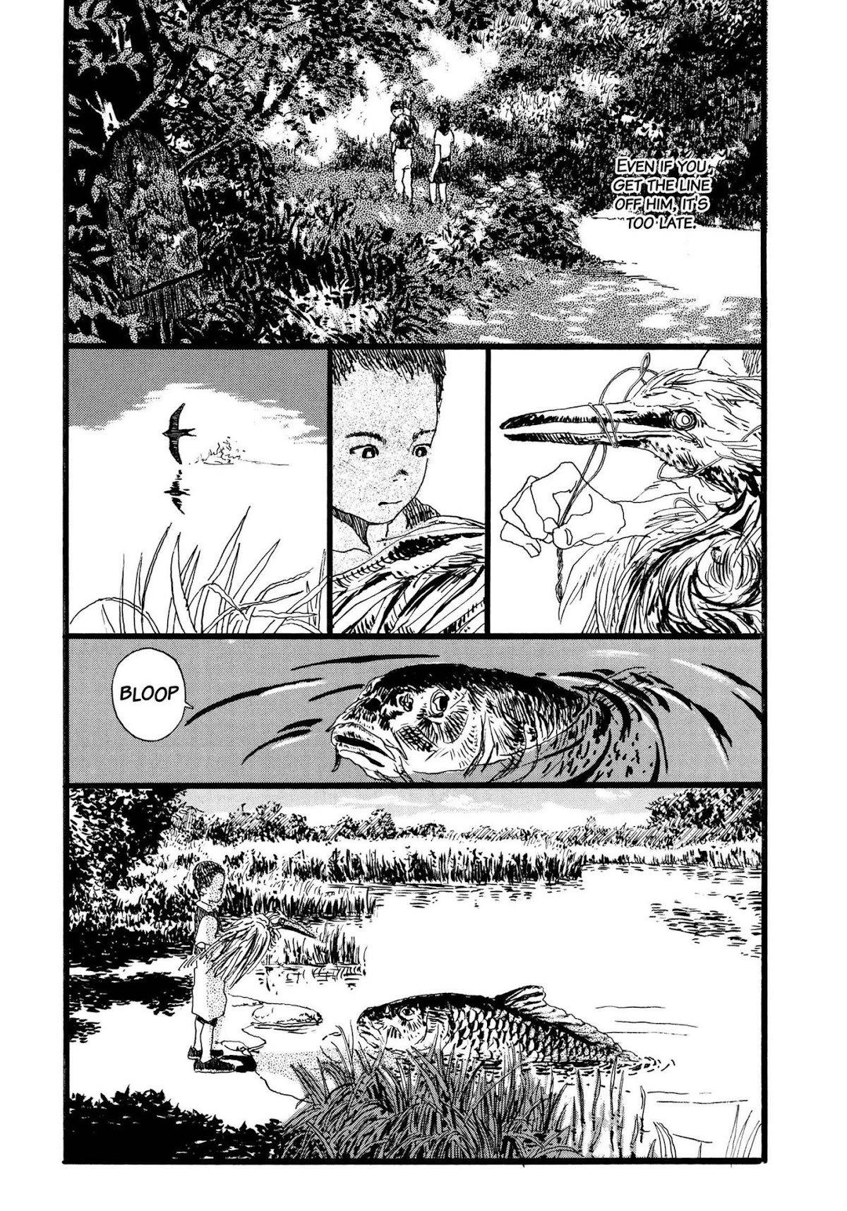Hanashippanashi Chapter 43 page 5 - Chapter 43: The Koi and the Heron