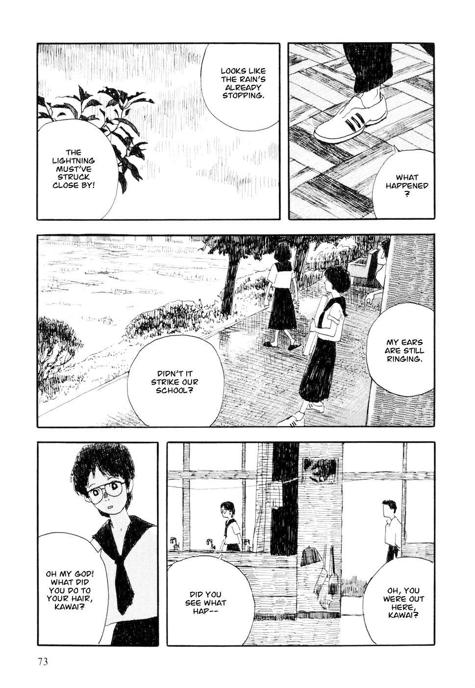 Hanashippanashi Chapter 6 page 8 - Chapter 6: Ms. Kawai and the God of Thunder