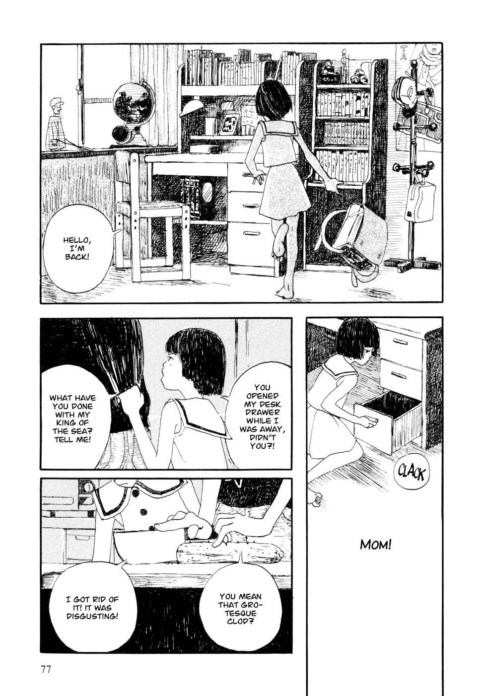 Hanashippanashi Chapter 7 page 3 - Chapter 7: The King of the Sea Returns to His Residence