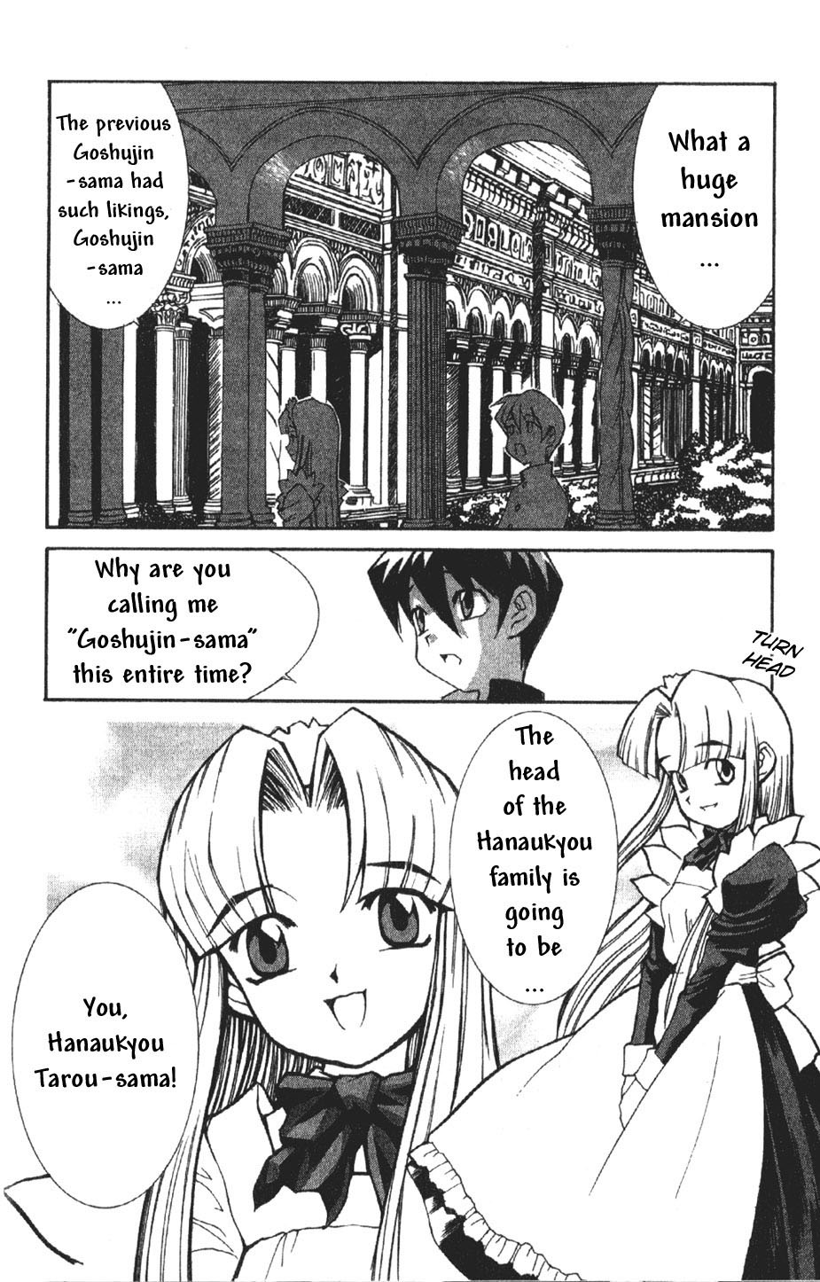Hanaukyo Maid Tai Chapter 1 page 10 - Chapter 1: Goshujin-sama...!?